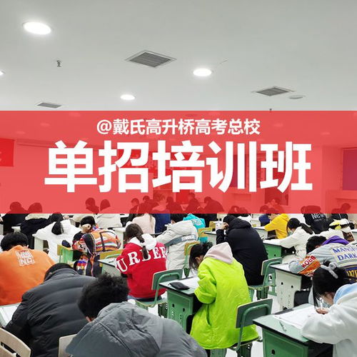 戴氏高升桥总校单招文化培训怎么收费