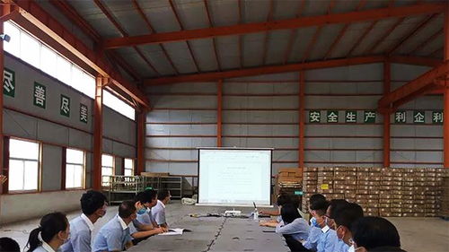 春风集团供暖公司储力量,举办行管人员产品组装培训